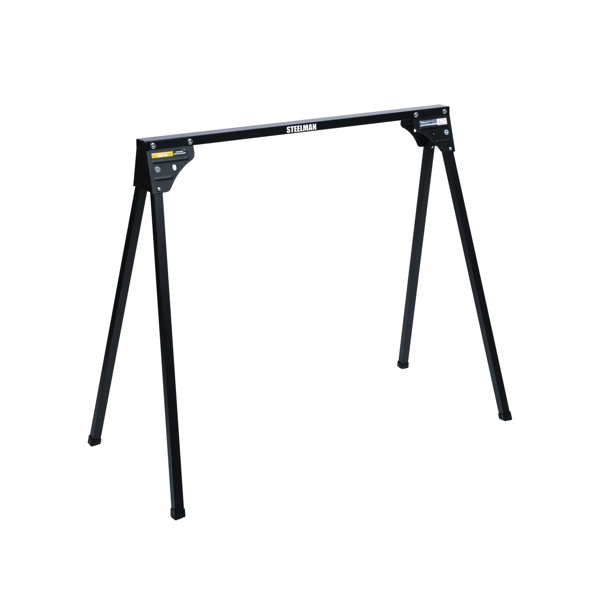 STEELMAN 31-Inch Wide 1000-Pound Capacity Lightweight Folding Sawhorse, Model# 61402